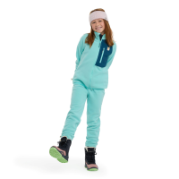 Namuk Avan Bio-Fleecejacke, Manbali blue / Deep petrol, 128/134