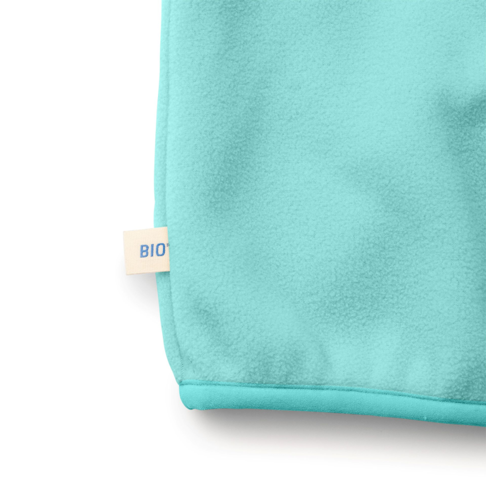 Namuk Avan Bio-Fleecejacke, Manbali blue / Deep petrol, 128/134