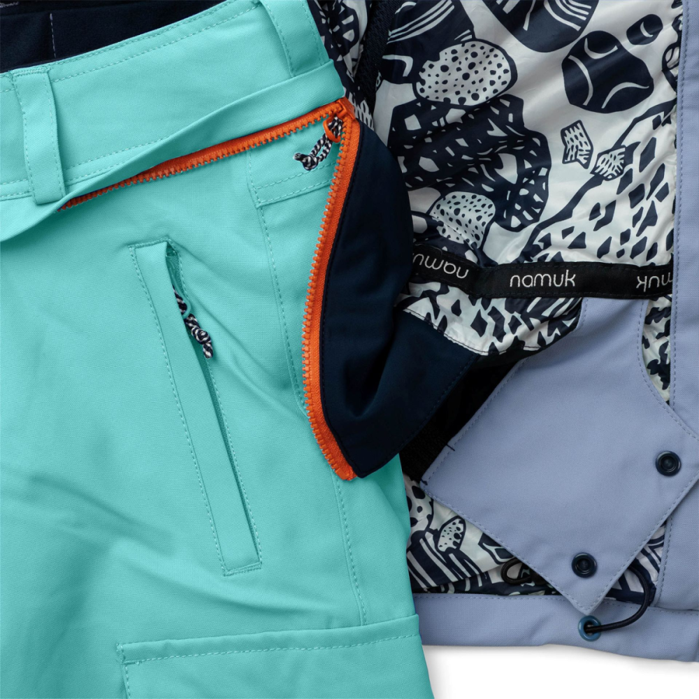 Namuk Crusade Skihose, Manbali blue / Deep petrol, 146