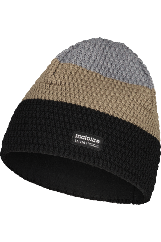 Maloja SchmirnM. Beanie, dark gravel multi