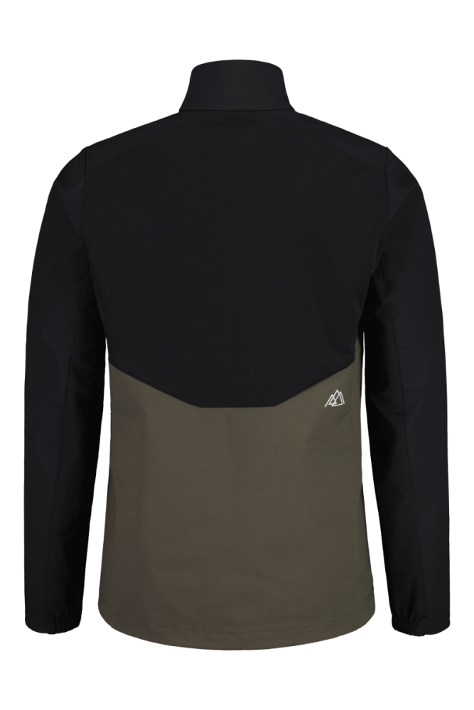 Maloja AlpelM. Nordic Hybrid Softshell Jacket, deep black multi, Grösse XL