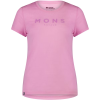 Mons Royale W  Icon Merino Air-Con Tee Pop Pink