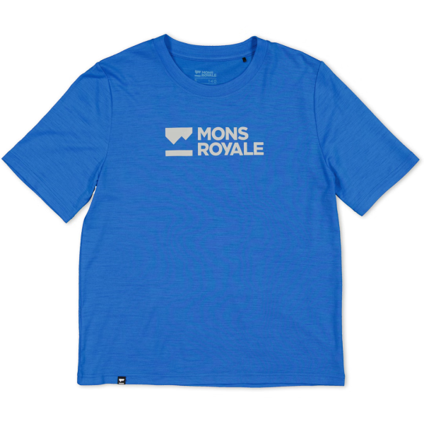 Mons Royale M Icon Merino Air-Con T-Shirt Pop Blue