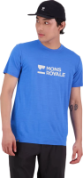 Mons Royale M Icon Merino Air-Con T-Shirt Pop Blue