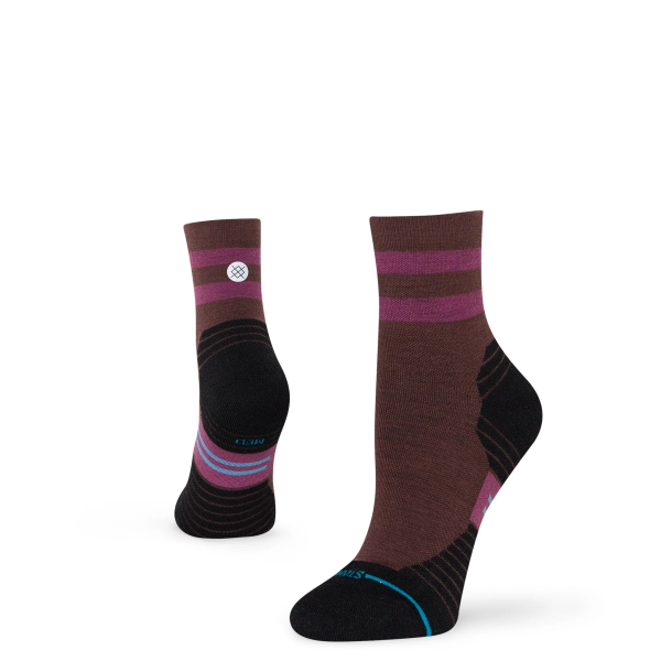 STANCE LIGHT WOOL QUARTER  Dark Brown