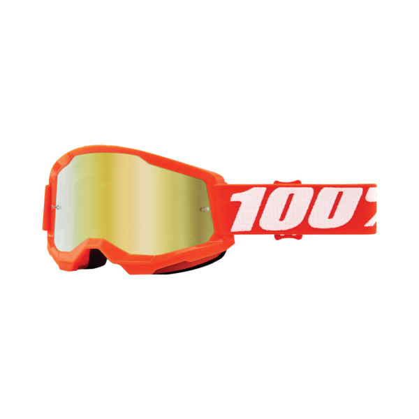 100percent Strata 2 Goggle Orange - Mirror Gold
