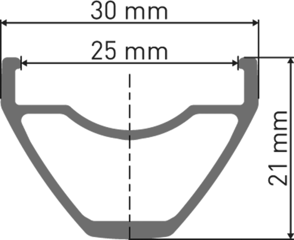 DT Swiss E 512 Felge DB 27.5" 25 28L