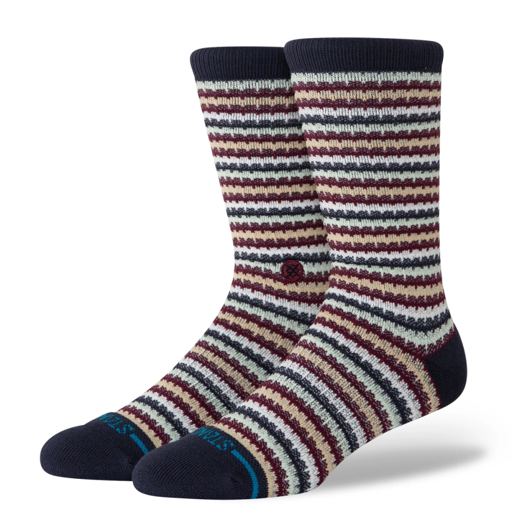 Stance Chiclets Waffle Knit Crew, navy, Grösse M