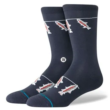 Stance Gone Fishin Crew, navy