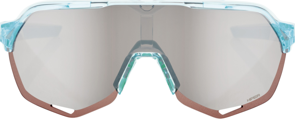 100percent Brille S2 Polished Transl Mint-HiPER Silver