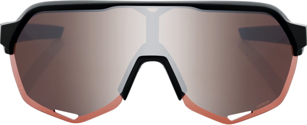 100percent Brille S2 Soft Tact Black-HiPER Crimson Silv