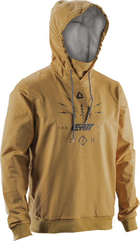 Leatt MTB ThermaFlow 3.0 Hoodie brass brown S