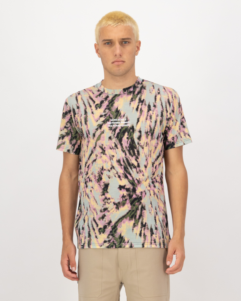 Mons Royale Icon Merino Classic T-Shirt, Rad Things, Grösse M