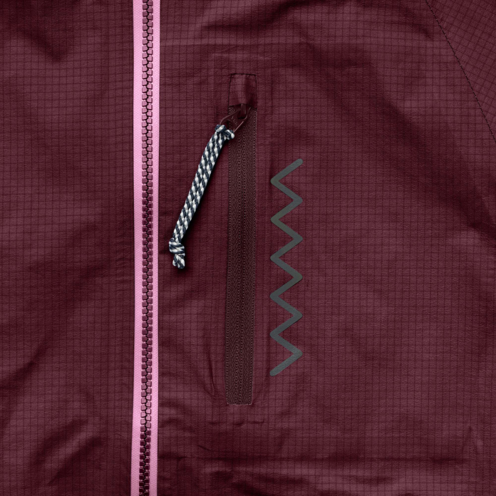 Namuk One Ultralight Regenjacke, Mulberry, 1