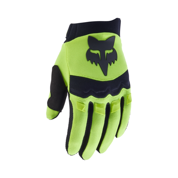 Fox Racing Yth Dirtpaw Glove, fluorescent yellow, Y