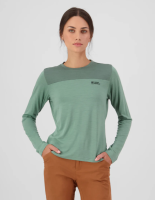Mons Royale Diversion Merino Bike Jersey Long Sleeve, Thyme / Cypress