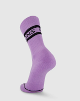 Mons Royale Signature Merino Crew Sock, Pastel Purple