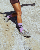 Mons Royale Signature Merino Crew Sock, Pastel Purple