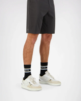 Mons Royale Signature Merino Crew Sock, Black / White