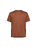 Mons Royale Tarn Merino T-Shirt, Cinnamon / Black