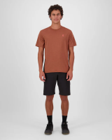 Mons Royale Tarn Merino T-Shirt, Cinnamon / Black