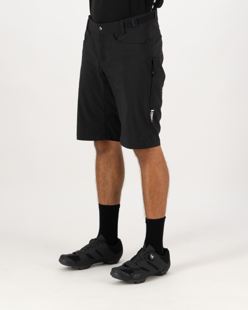 Mons Royale Diversion Merino Trail Shorts, Black, Grösse L