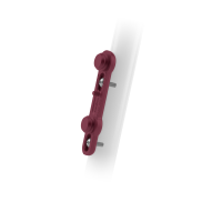 Fidlock TWIST Bike Base. Dark Red.