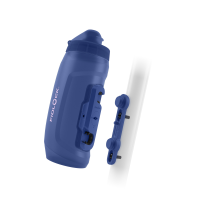 Fidlock TWIST Trinkflasche 590 ml – Set (mit Bottle Connector, mit Bike Base). Motion Blue.