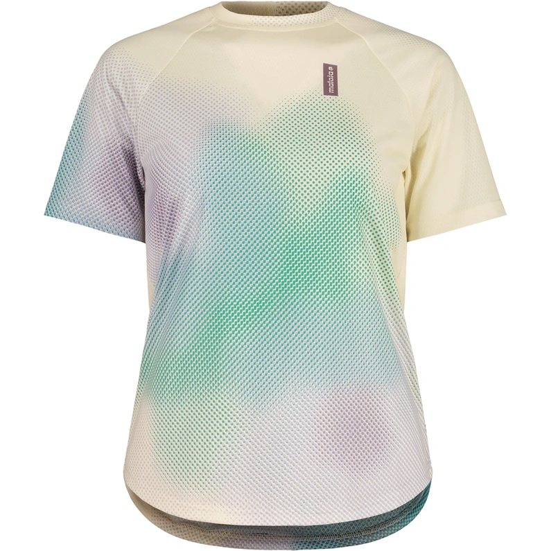 Maloja OshakaM. Enduro Tee, shaded white bloom, Grösse S
