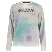 Maloja FurculaM. Dirt Shirt, shaded white bloom, Grösse XL