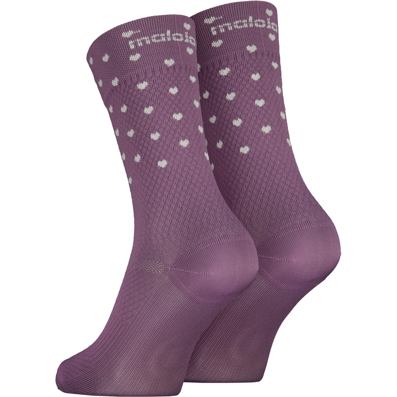 Maloja StenarM. Sports Socks, stormy lilac, Grösse 3638
