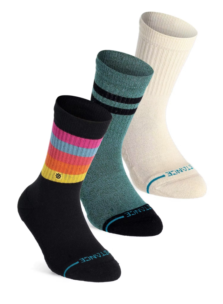 STANCE KIDS MALIBOO 3 PACK  black L