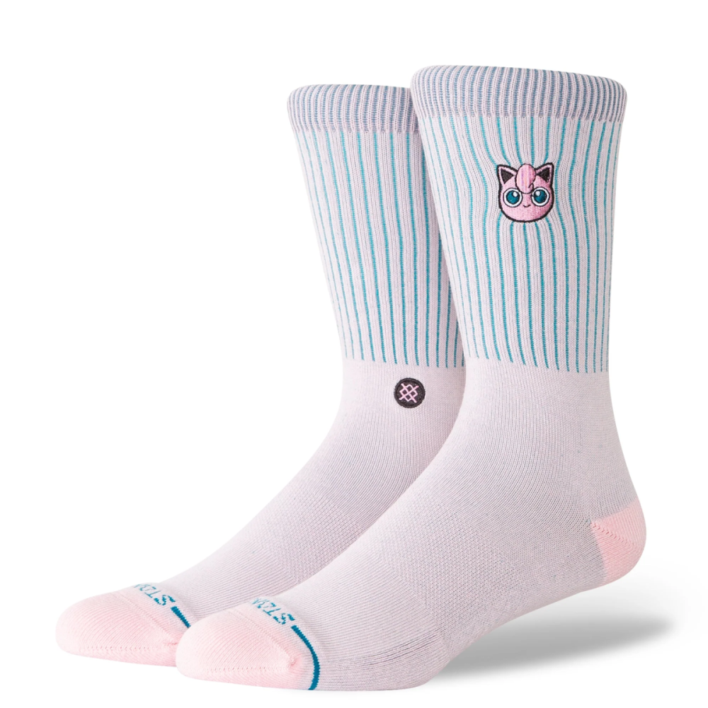 Stance Jigglypuff Crew, pink, Grösse S