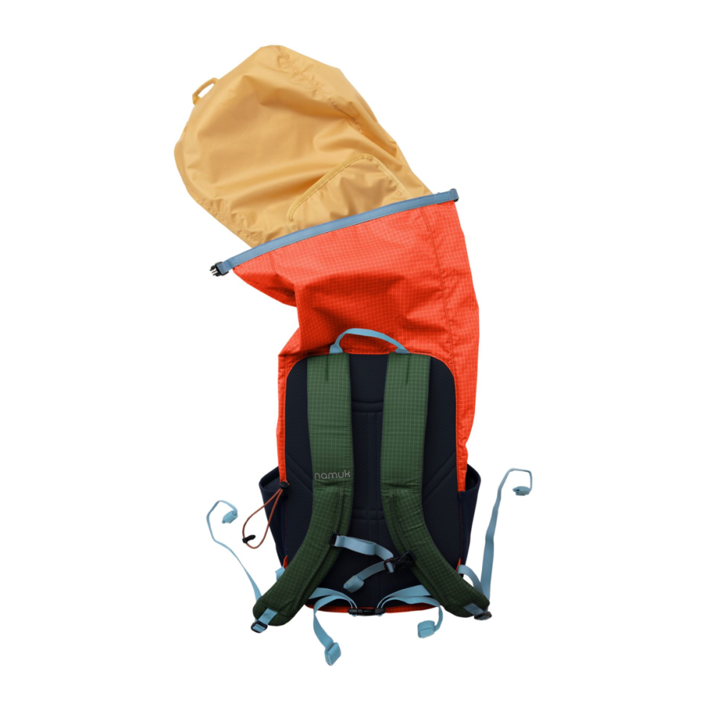 Namuk Leon Rucksack 20L, Red orange / True navy, Onesize