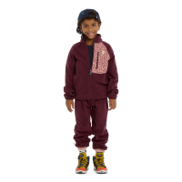 Namuk Avan Bio-Fleecejacke "Senso", Mulberry / Dark rose, 116/122
