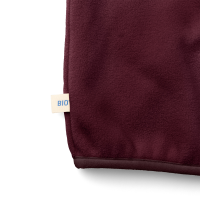 Namuk Avan Bio-Fleecejacke "Senso", Mulberry / Dark rose, 116/122