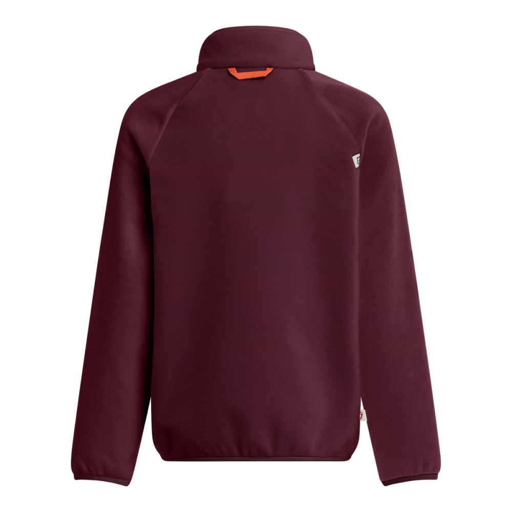 Namuk Avan Bio-Fleecejacke "Senso", Mulberry / Dark rose, 116/122