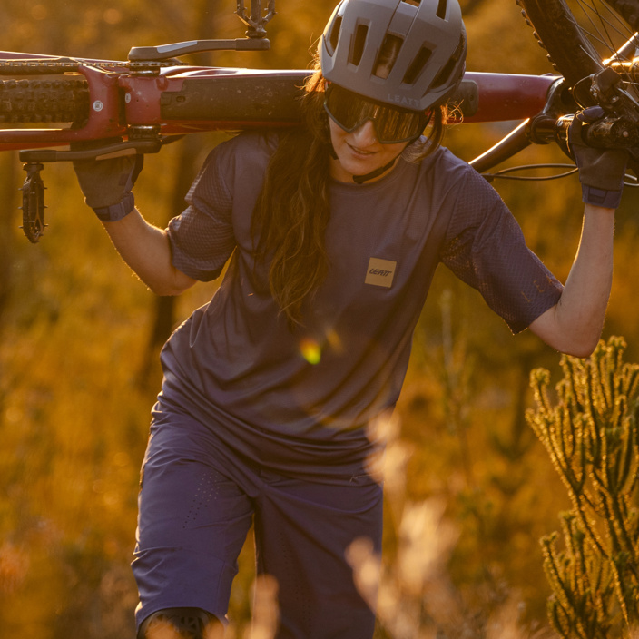 Leatt MTB Trail 3.0 Jersey W cosmic blue M