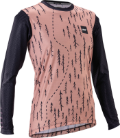 Leatt MTB Trail 3.0 Long Sleeve Jersey W trails pink M