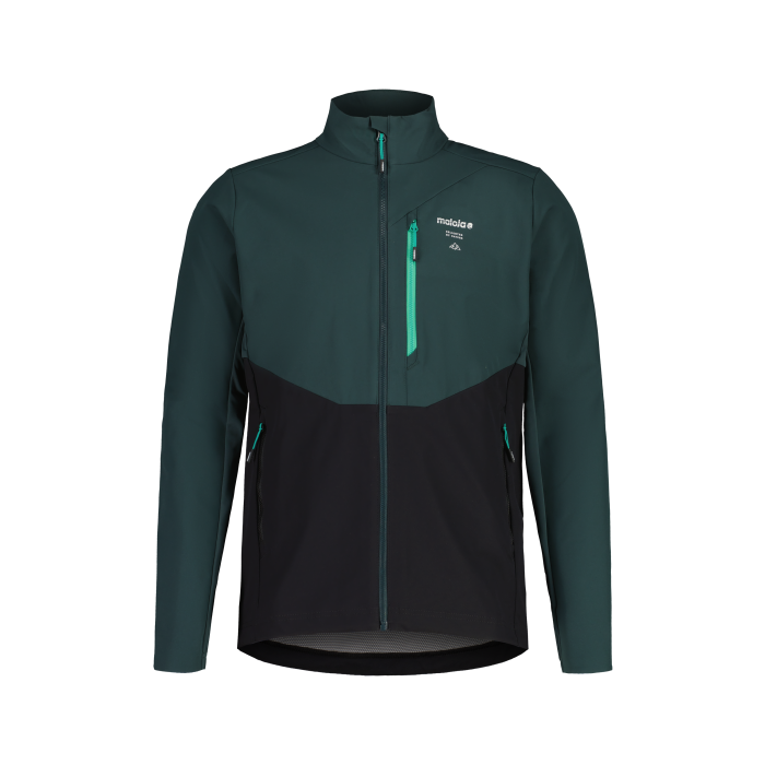 Maloja AlpelM. mountain pine multi Nordic Hybrid Softshell Jacket, Grösse L