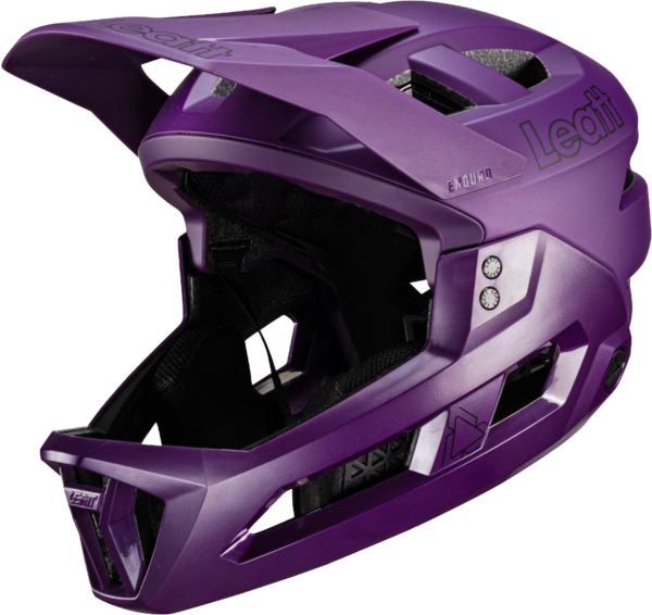 leatt mtb enduro 2.0 helmet purple