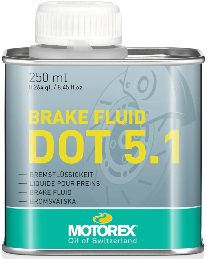 MOTOREX Brake Fluid DOT 5.1 Bremsflüssigkeit, 250ml Flasche