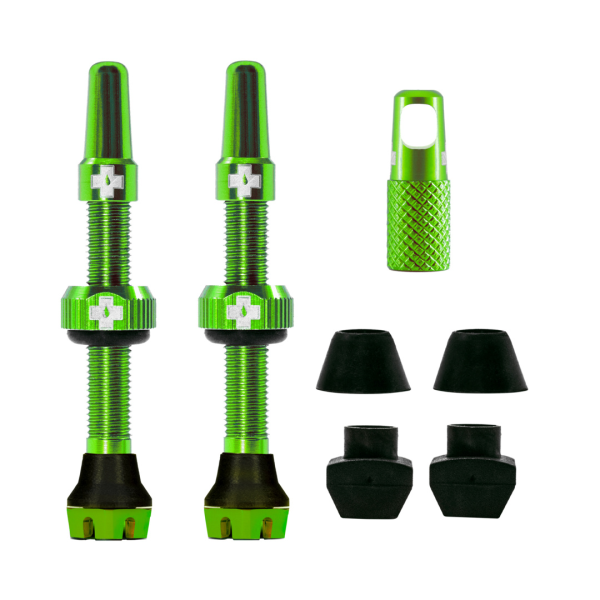 Muc-Off V2 Tubeless Valve Kit 44mm/green