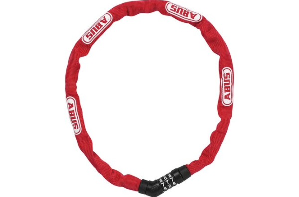 Abus Kettenschloss 4804C/75 Code ohne Halter rot