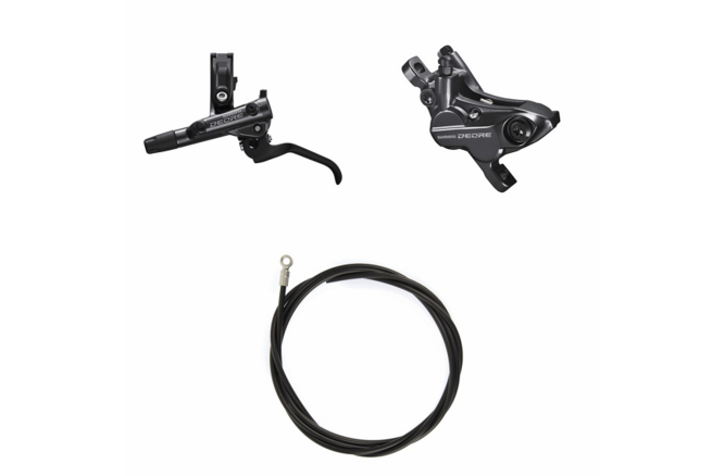 Shimano Scheibenbr-Set DEO BR-M6120 VO m/BL-M6100 Postmount 1000 mm Resin Box