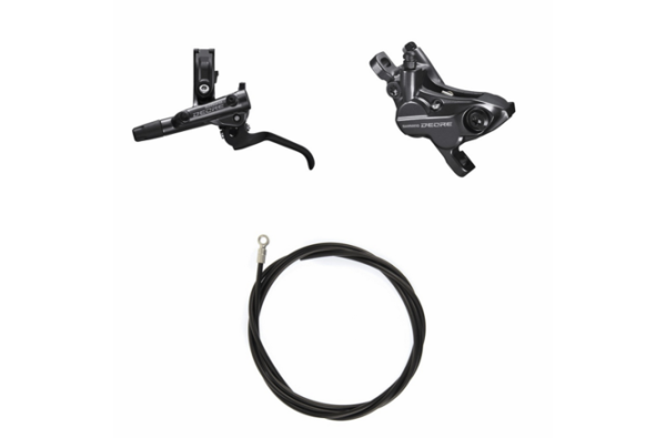 Shimano Scheibenbr-Set DEO BR-M6120 VO m/BL-M6100 Postmount 1000 mm Resin Box