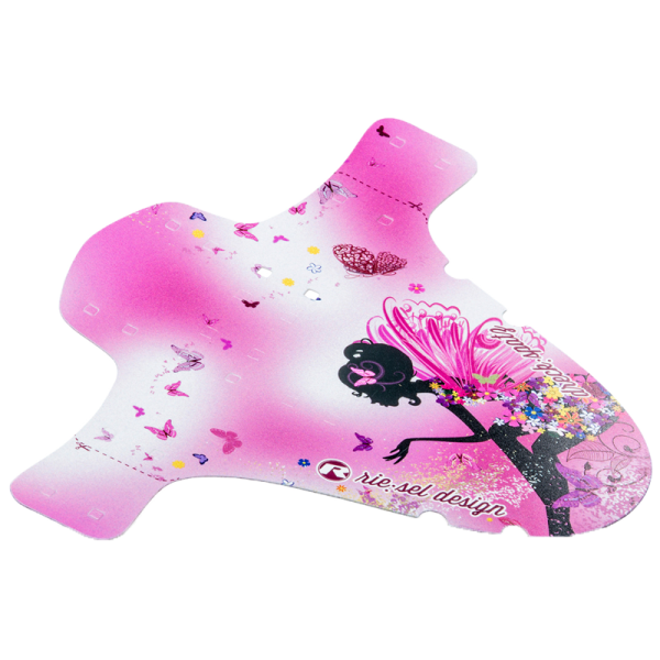 Riesel Design Spritzschutz, Dreck:spatz, Fairy Girl, mit Verpackung und Kabelbinder