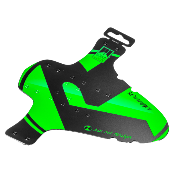 Spritzschutz, Schlamm:PE, Bright Green, mit Verpackung/Kabelbinder