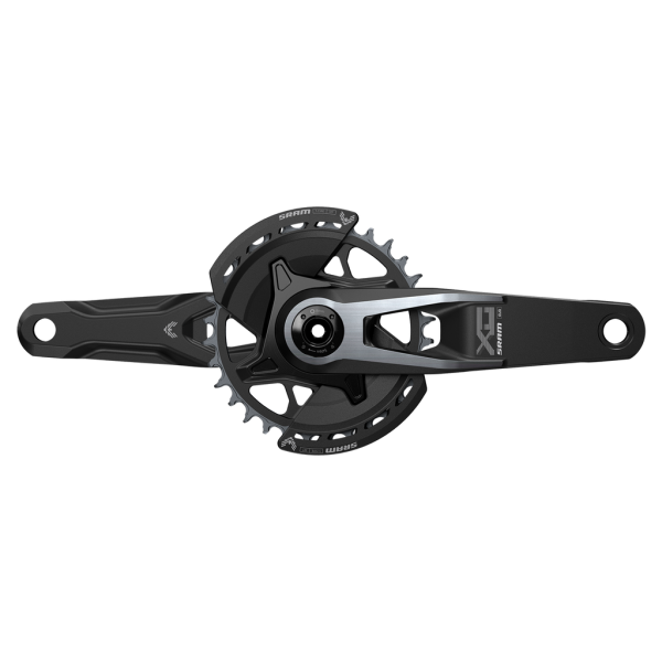 SRAM Crankset X0 Eagle AXS Transmission Q174 MTB Wide DUB, black/silver, 170mm/32t
