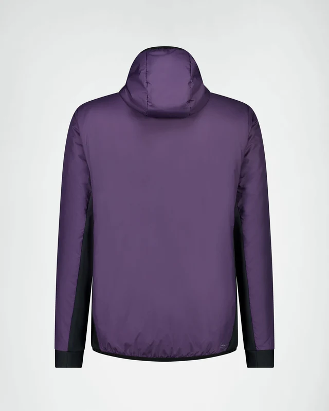 Mons Royale Arete Wool Insulation Hood, Indigo / Cedar, Grösse XL